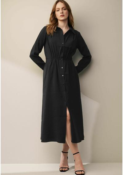 Платье-блузка LONG SLEEVE BUTTON THROUGH ELASTIC WAIST TALL