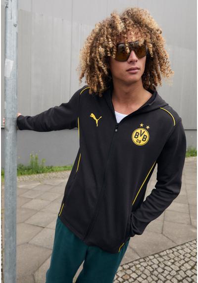 BVB BORUSSIA DORTMUND CASUALS HOODED JACKET - Vereinsmannschaften