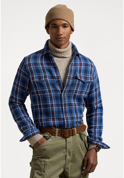 Рубашка CLASSIC FIT PLAID FLANNEL WORKSHIRT