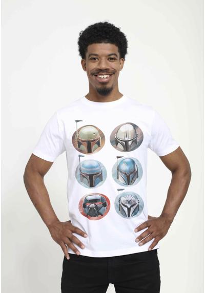 Футболка STAR WARS: THE MANDALORIAN HELMETS UNISEX