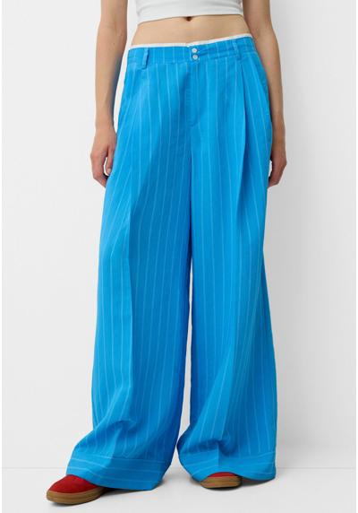 Брюки WIDE-LEG POPLIN