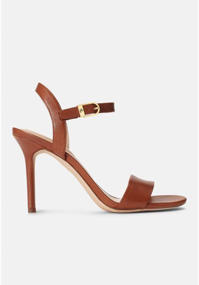 Сандалии GWEN BURNISHED LEATHER SANDAL